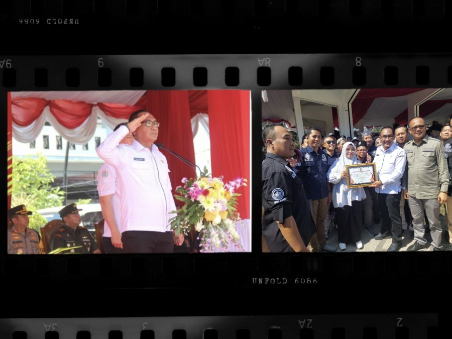 15 Kabupaten di Provinsi Jawa Timur Ikuti Apel Kebangsaan di Alun-alun Bojonegoro 