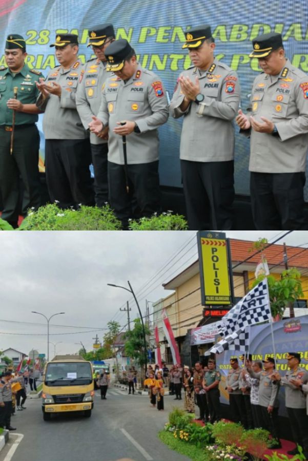 3 Juta Liter Air Bersih Untuk Warga Jatim di 28 Tahun Pengabdian Akpol 95 Patria Tama