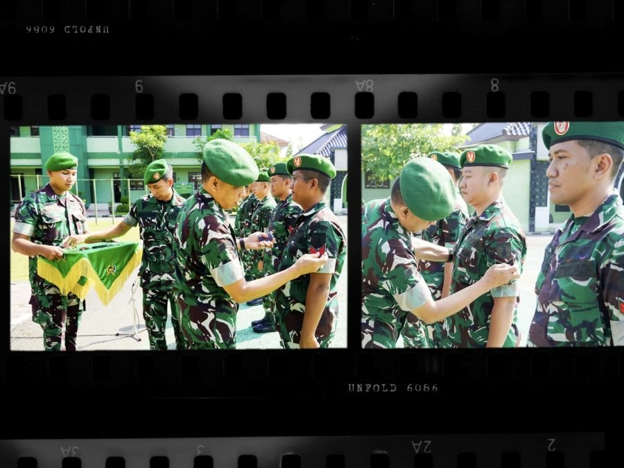 52 Prajurit Kodim 0813 Bojonegoro Naik Pangkat