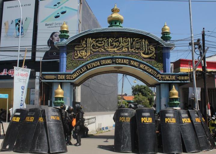 Saat Tinjau Vaksinasi, Wakapolres  :  Meski Sudah Divaksin Harus Tetap Patuh Prokes