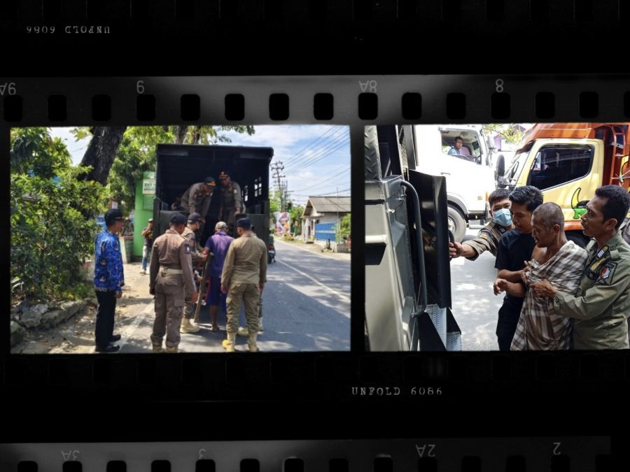 Satpol PP Bojonegoro Gelar Patroli Amankan 8 PMKS dan Dibawa ke Shelter Dinas Sosial