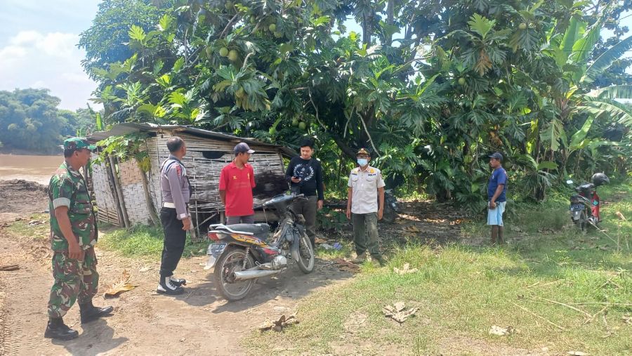 Dengan Sigap Polsek Kasiman Bersama Tiga Pilar Respon Cepat Laporan Warga