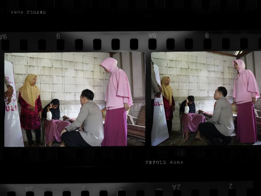 Anak Disabilitas di Bojonegoro Dapat Perhatian Kapolres