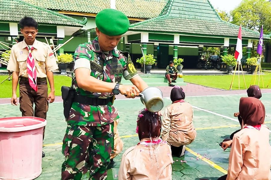 Anggota Baru Saka Wira Kartika Kodim 0813 Bojonegoro Dilantik