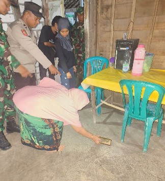 Anggota Polsek Pucuk Polres Lamongan Amankan Pelaku Curat di Desa Ngambeg Pucuk Lamongan