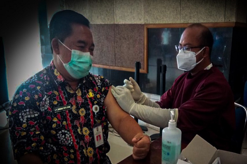 Antisipasi Lonjakan Covid 19, Dinkes Tuban Sampaikan Ke Masyarakat Agar Vaksinasi Dosis Lengkap