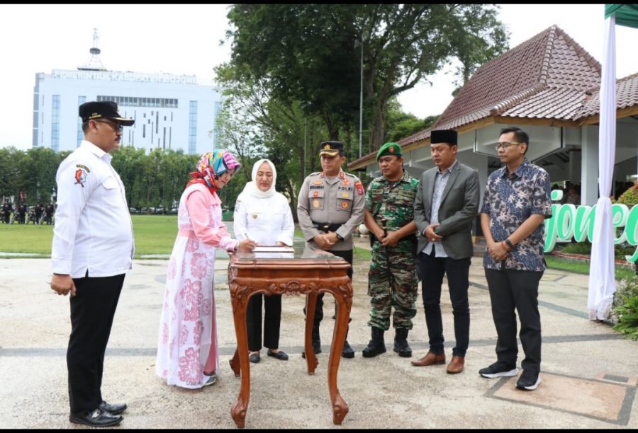 Apel Deklarasi Damai, Bupati Bojonegoro : Hindari Politik Uang dan Cara-cara yang Tidak Benar