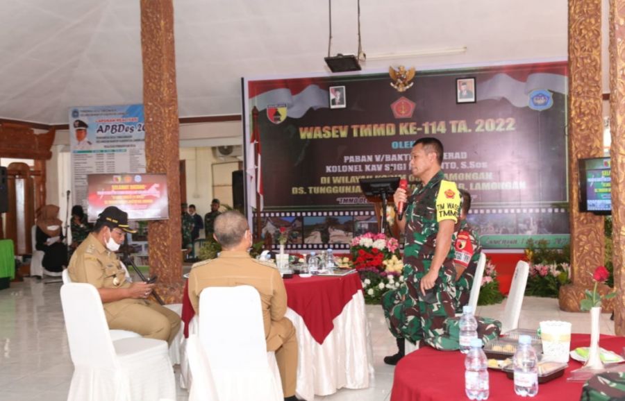 Bantu Sukseskan Program TMMD ke-114, TIM Wasev Apresiasi Masyarakat Tunggunjagir