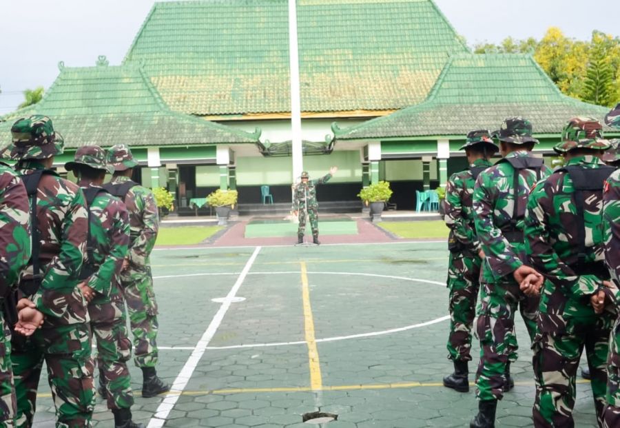 Asah Kemampuan Spesialisasi Jabatan Militer Prajurit, Kodim 0813 Bojonegoro Gelar Latorjab Teritoria