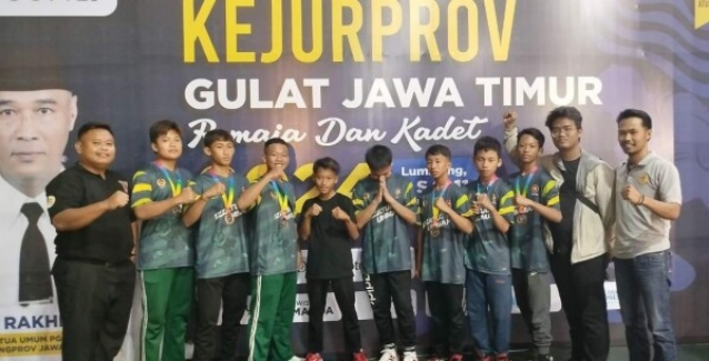 Atlet Gulat Bojonegoro Berhasil Raih 6 Perunggu di Kejurprov Jawa Timur 2024