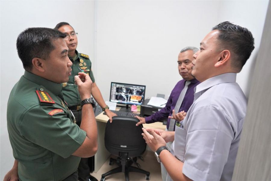 Audensi dengan RS JIH, Danrem Wijayakusuma Jajagi Kerjasama Bidang Kesehatan