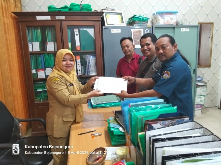 AWPI DPC Bojonegoro Daftarkan Diri ke Kesbangpol