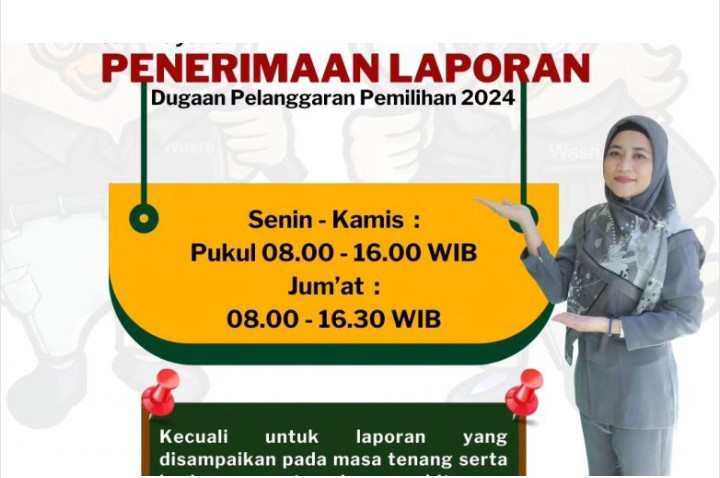 Bawaslu Lumajang Buka Layanan Penerimaan Pelanggaran Pemilu 2024