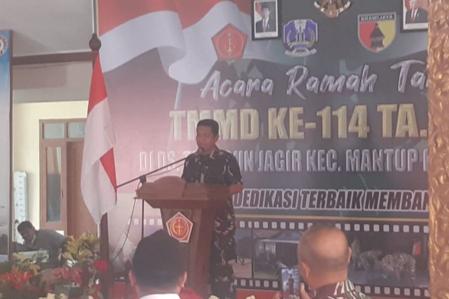 Bangga atas TMMD 114 Kodim 0812 Lamongan, ini kata Kas Koarmada II
