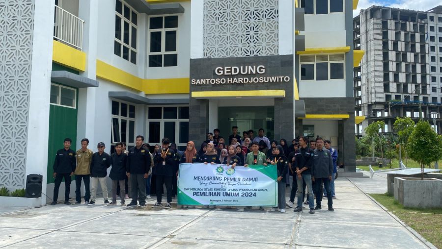 BEM Unugiri Bojonegoro Deklarasikan Pemilu Damai 2024