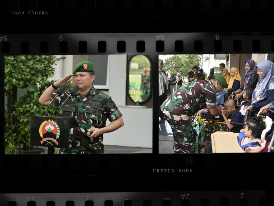 Berkah Ramadhan, Korem 071/Wijayakusuma Peduli  Disabilitas Ganda Banyumas 