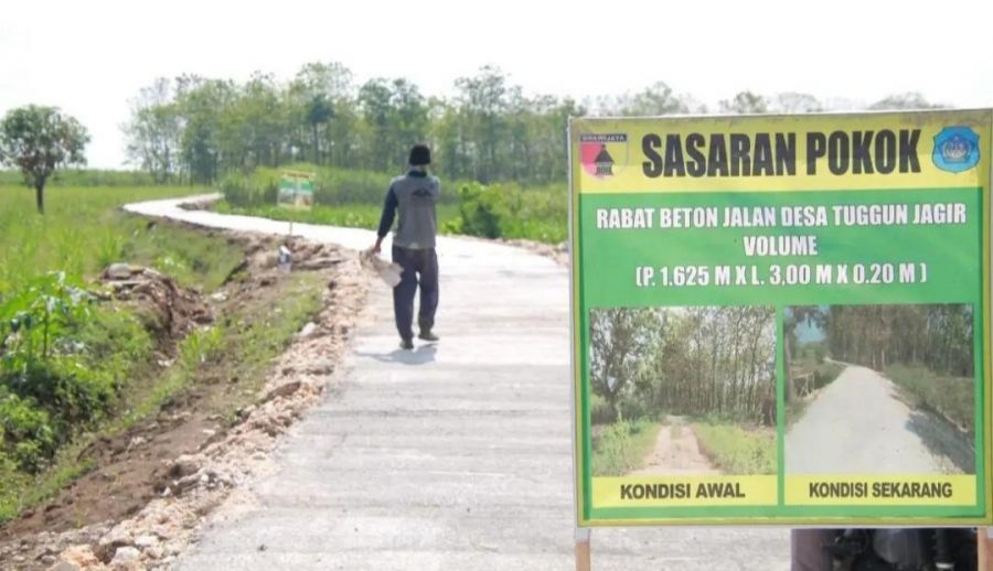 Berkat TMMD ke114, Desa Tunggunjagir yang Dulu Terisolir Kini Terbuka Akses Jalan yang Mulus