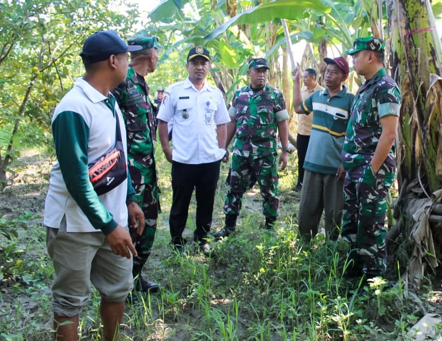 Bersama DKPP, Dandim 0813 Bojonegoro Cek Lokasi Sumber Air