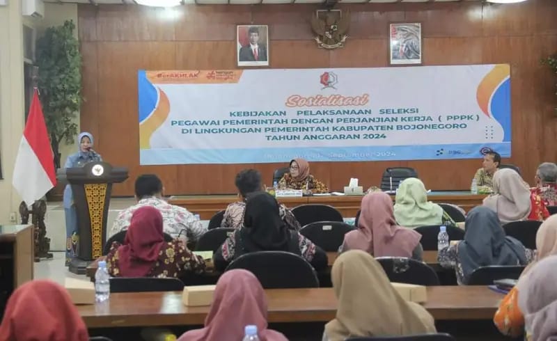 BKPP Bojonegoro Sosialisasi Seleksi PPPK 2024
