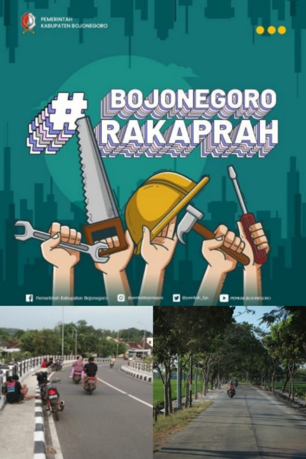 Bojonegoro Rakaprah 722 Km Sudah Nglenyer, Pembangunan Monggo Dilanjutkan