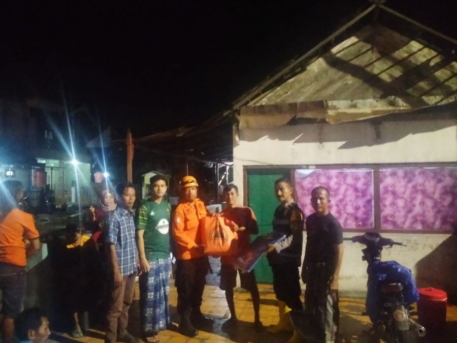 BPBD Bojonegoro Dengan Sigap Berikan Bantuan pada Korban Angin Kencang di Empat Desa