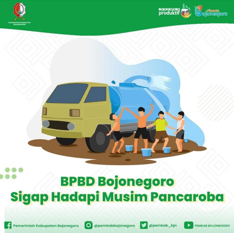 BPBD Bojonegoro Dengan Sigap Hadapi Musim Pancaroba