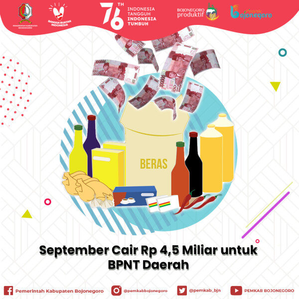 BPNTD Bojonegoro Sebesar Rp 4,5 Miliar Segera Cair