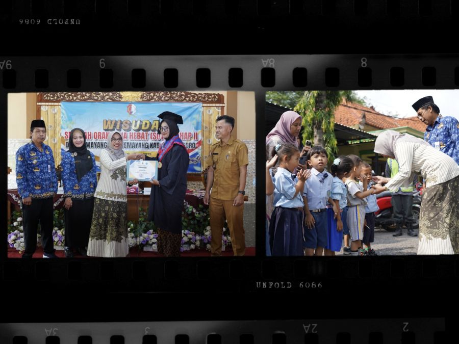 Bunda Cantika Hadiri Wisuda Sekolah Orang Tua Hebat (SOTH)