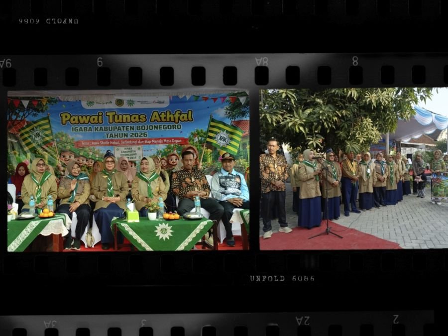 Bunda PAUD Bojonegoro Cantika Wahono Hadiri Pawai Tunas Athfal IGABA