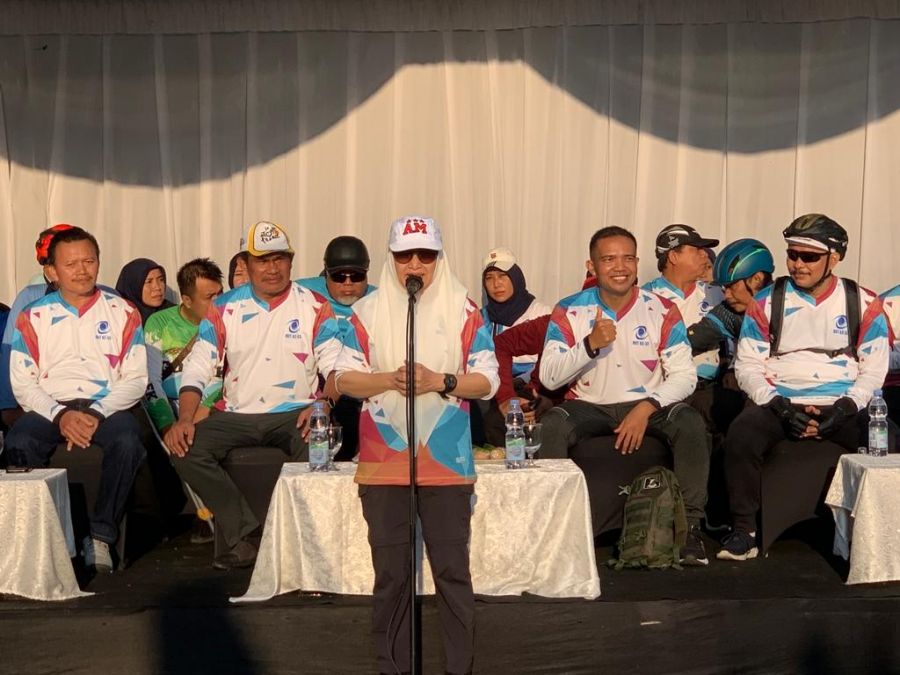 Hadiri Gowes Perumda Air Minum,  Bupati Bojonegoro Ajak Tingkatkan Pelayanan Ketersediaan Air 