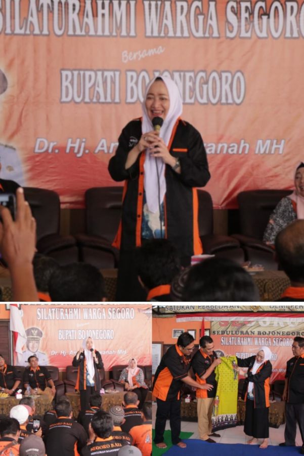 Bupati Anna Penuhi Undangan Segoro Bali, Infokan Kemajuan Pembangunan