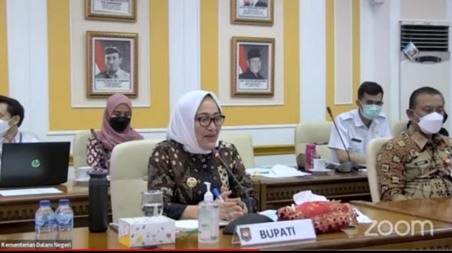 Bupati Anna Tunjukkan Inovasi Bojonegoro di Ajang Kepala Daerah Inovatif Litbang Kemendagri  