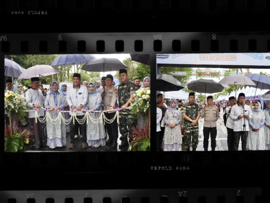 Bupati Bojonegoro Buka Bazar Ramadhan UMKM Bahagia