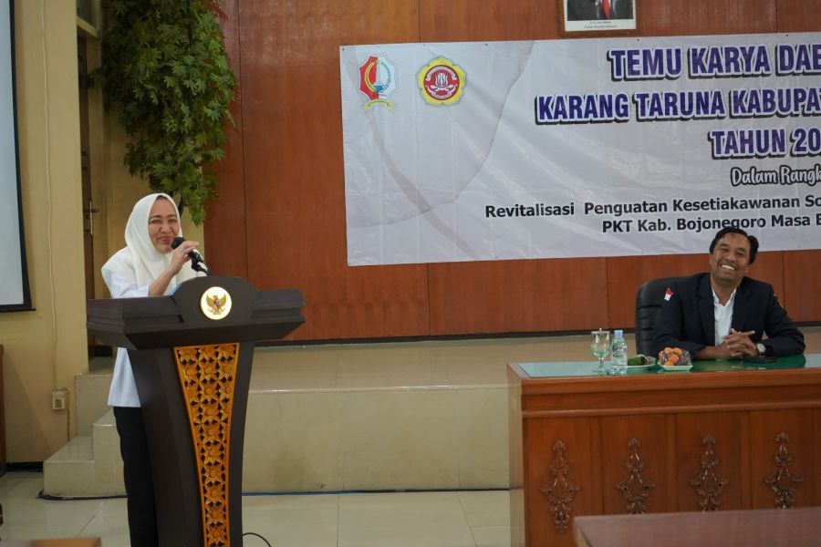 Bupati Bojonegoro Buka TKD Karang Taruna Perkuat Komunikasi Antar Lembaga
