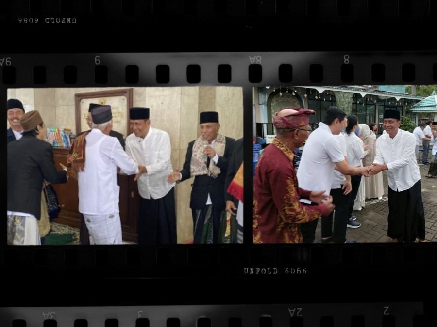 Bupati Bojonegoro dan Jajaran Forkopimda Sholat Idul Fitri di Masjid Baabus Shofa
