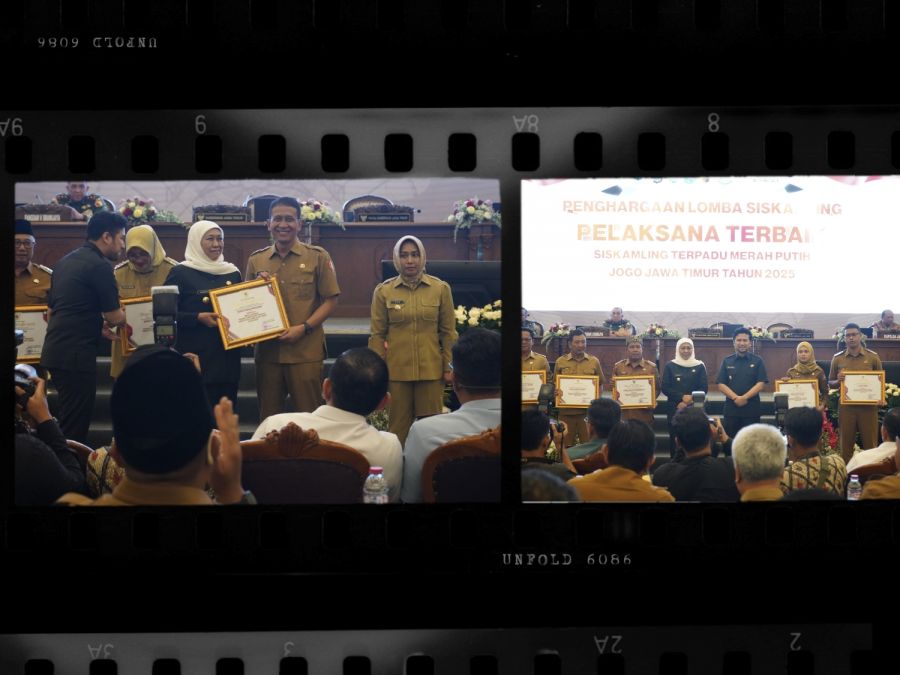 Bupati Bojonegoro dan Lurah Kepatihan Raih Penghargaan Terbaik IV