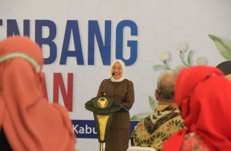 Bupati Bojonegoro Dorong Pembangunan Partisipatif Dan Kolaboratif Dalam Musrenbang Perempuan.