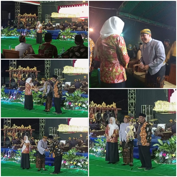 Bupati Bojonegoro Hadiri dan Membuka Pagelaran Wayang Kulit