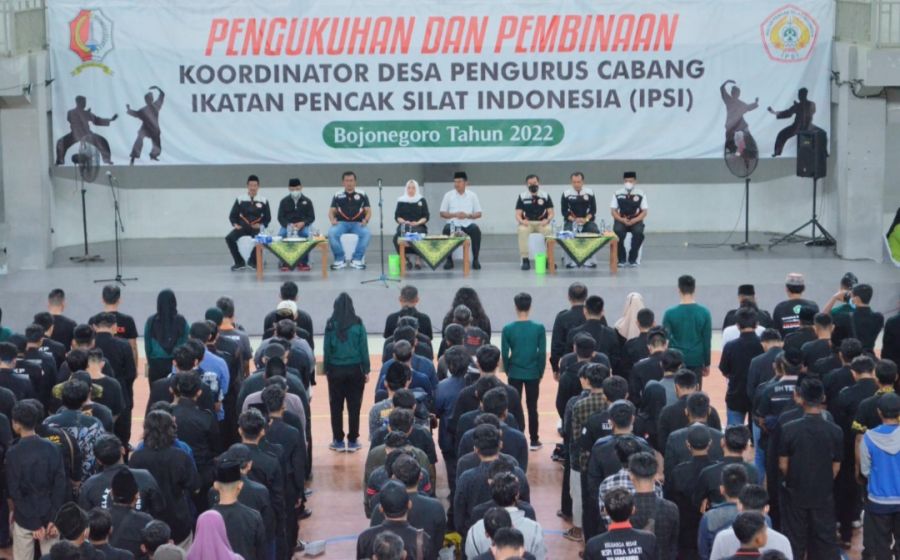 Bupati Bojonegoro Hadiri Pengukuran Kordes Ikatan Pencak Silat Indonesia (IPSI)