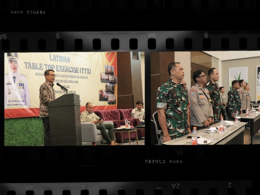 Bupati Bojonegoro Hadiri Simulasi Kebencanaan Kegagalan Teknologi 