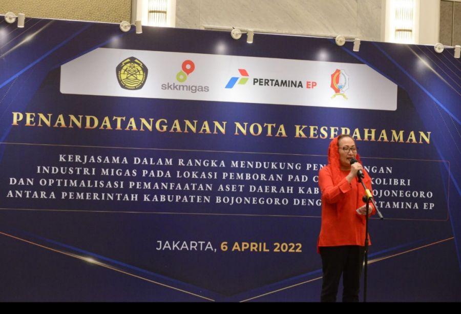 Bupati Bojonegoro Harapkan Potensi Sumur Kolibri Penyokong Hasil Produksi Minyak dan Gas Bumi Negara