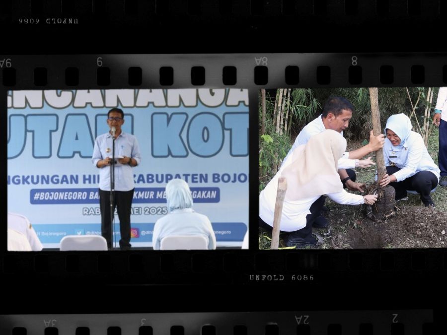 Bupati Bojonegoro Inisiasi Pencanangan Hutan Kota di Ledok Kulon