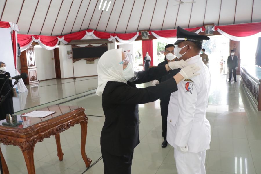Bupati Bojonegoro Lantik PAW Kepala Desa Sumberagung