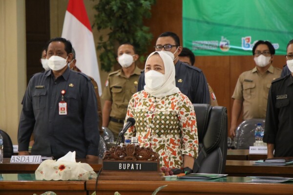 Bupati Bojonegoro Pimpin Pemaparan Evaluasi Sistem Akuntabilitas Kinerja Internal (SAKIP)