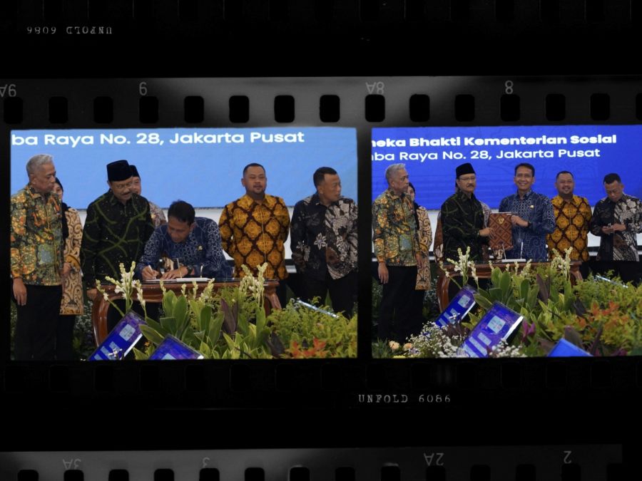 Bupati Bojonegoro Tandatangani MoU Terkait Penyelenggaraan Sekolah Rakyat bersama Menteri Sosial RI