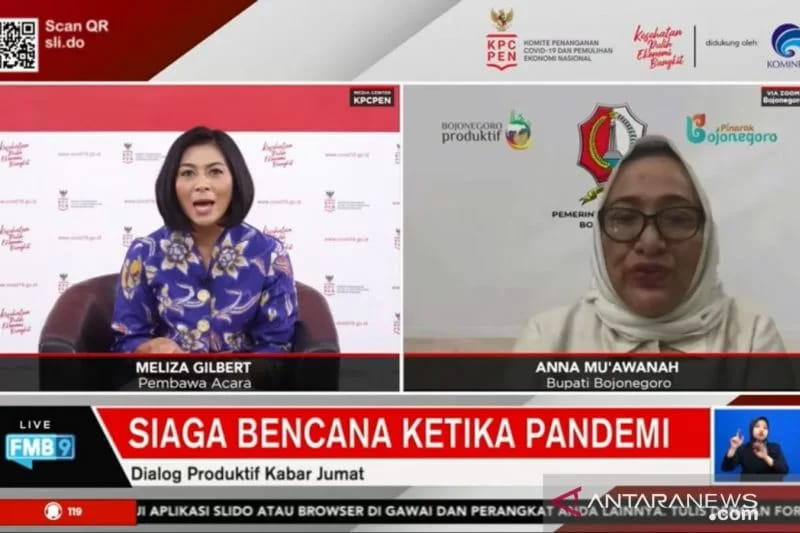 Bupati Bojonegoro Turun Level PPKM Dari Level 3 ke Level 2 Dengan Menggencarkan Vaksinasi 