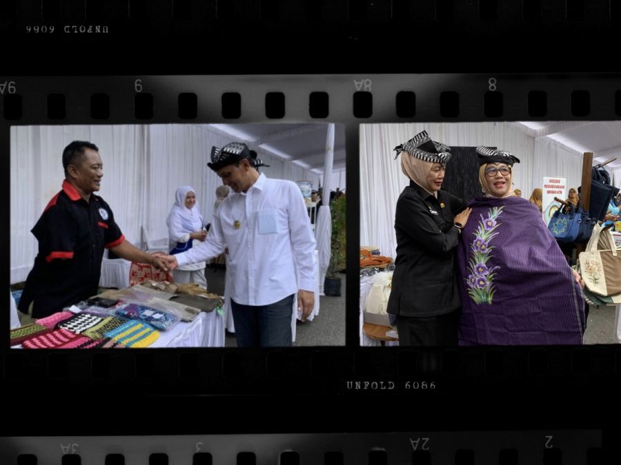 Bupati dan Wakil Bupati Bojonegoro Ajak Para Tamu untuk Belanja Produk Lokal