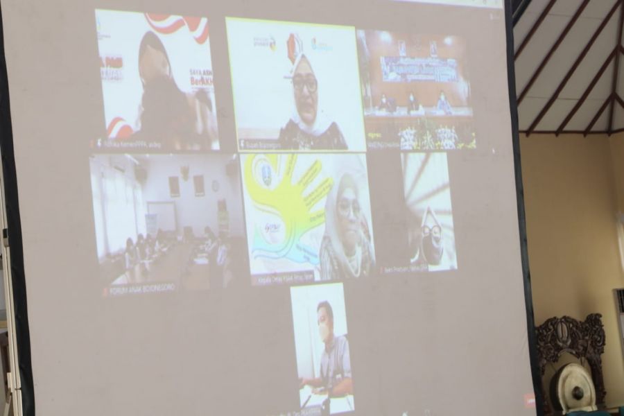 Verifikasi Lapangan Hybrid Kabupaten Layak Anak, Bupati Harapkan Target Dapat Tercapai