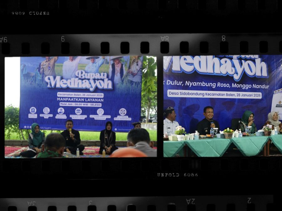 Bupati Medhayoh di Balen Hadirkan Semangat Petani