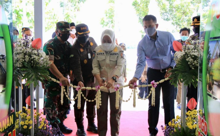 Bupati Resmikan Puskesmas Pungpungan Wujudkan Pelayanan Kesehatan Yang Memadai